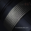 AISI316 7x7 Dia.3 mm Corde en fil en acier inoxydable